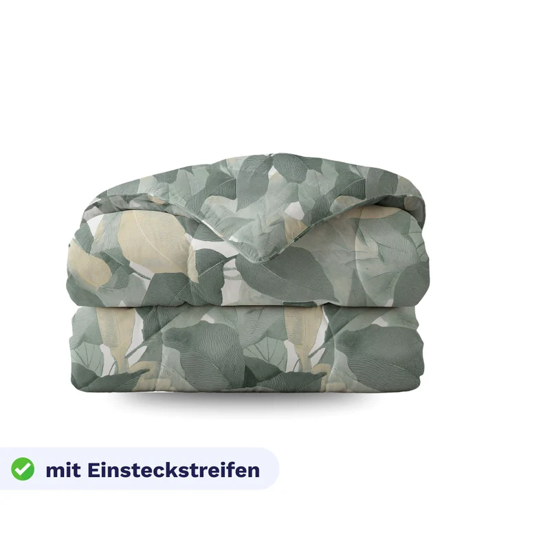 Zelesta Pure Design Baumwolle Bettdecke - Green Forest