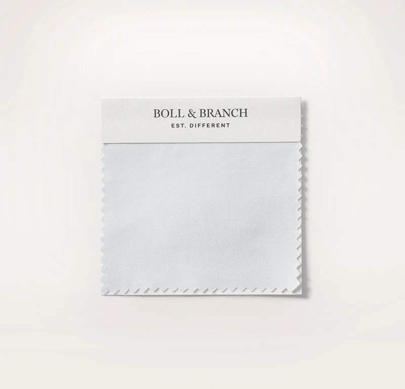 Signature Hemmed Fabric Swatch - Sky