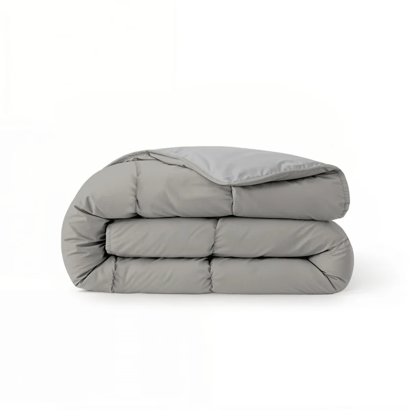 Zelesta Comfort Duo Sommerbettdecke - Grau & Sanftes Grau
