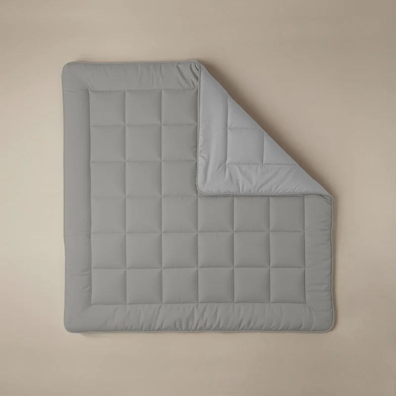 Zelesta Comfort Duo Sommerbettdecke - Grau & Sanftes Grau