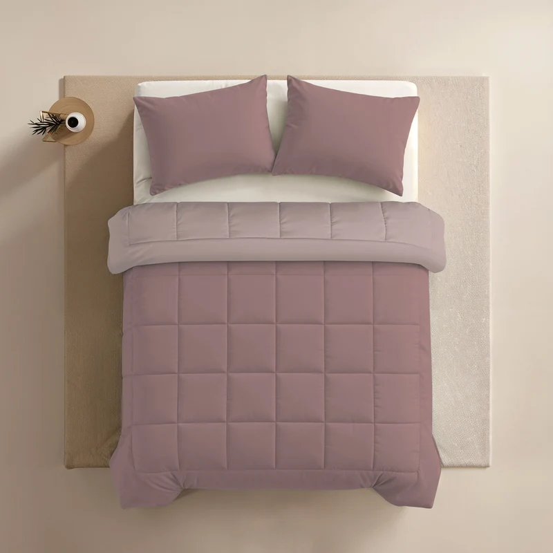 Zelesta Comfort Duo Sommerbettdecke - Rosa & Hellrosa
