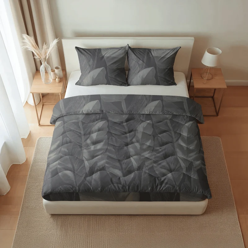 Zelesta Pure Design Baumwolle Bettdecke - Black Swan