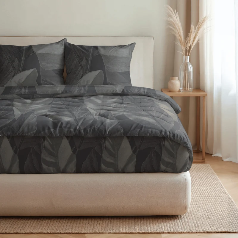 Zelesta Pure Design Baumwolle Bettdecke - Black Swan
