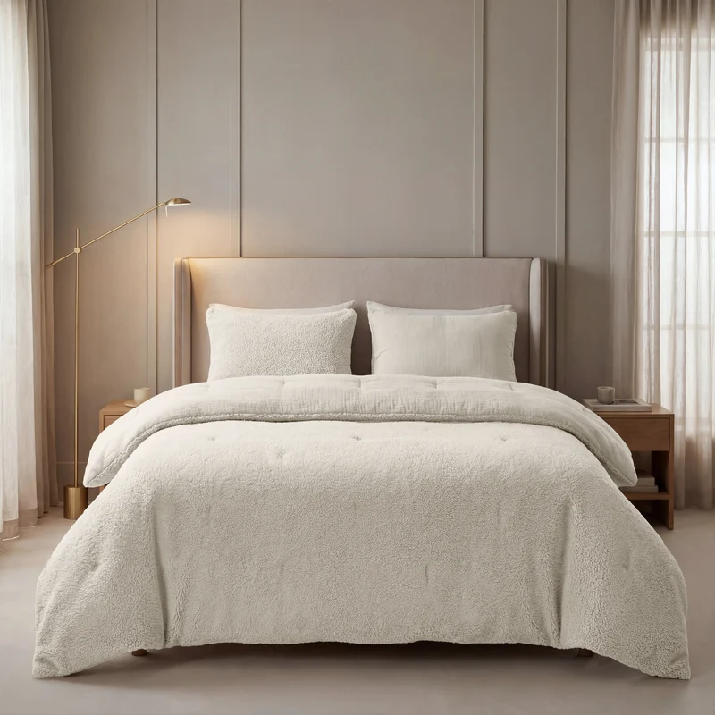Zelesta Teddy Baumwolle Musselin - Beige