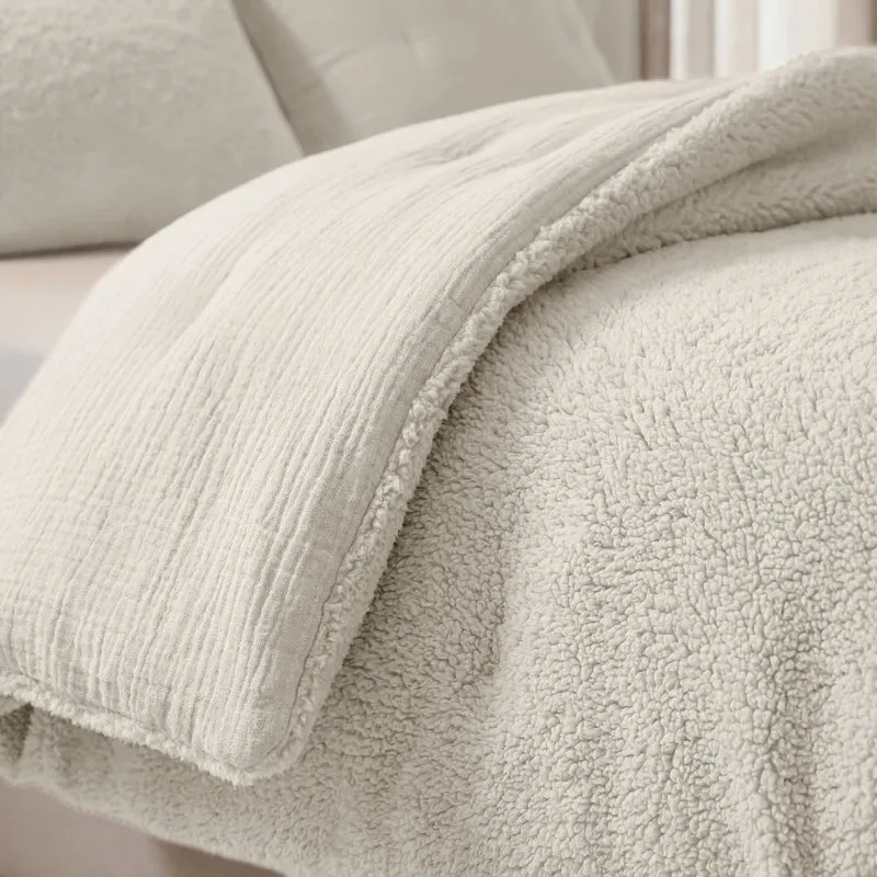 Zelesta Teddy Baumwolle Musselin - Beige