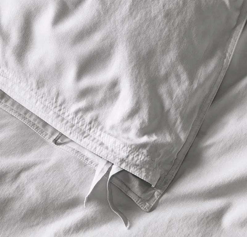 Signature Vintage Washed Duvet Set - Vintage Sky