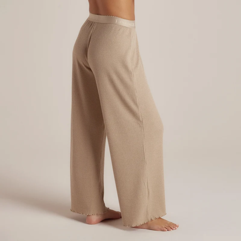 Soft Waffle Pyjama Broek - Nerts