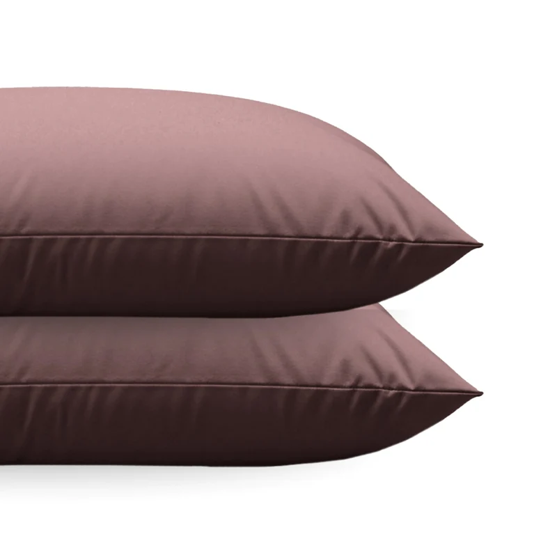 Zelesta Comfort Uni diamond Kissenbezug Set von 2 – Bordeaux