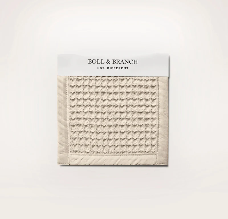 Waffle Fabric Swatch - Natural