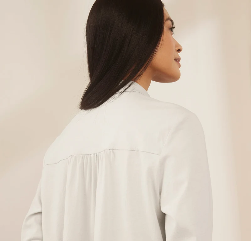 Soft Knit Long Sleeve & Pants Pajama Set - Mist