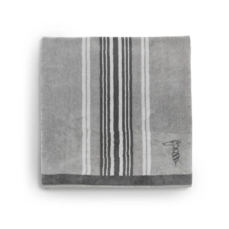 Telo Bagno sponge & stripes Moderno in Spugna 500 gr/mq