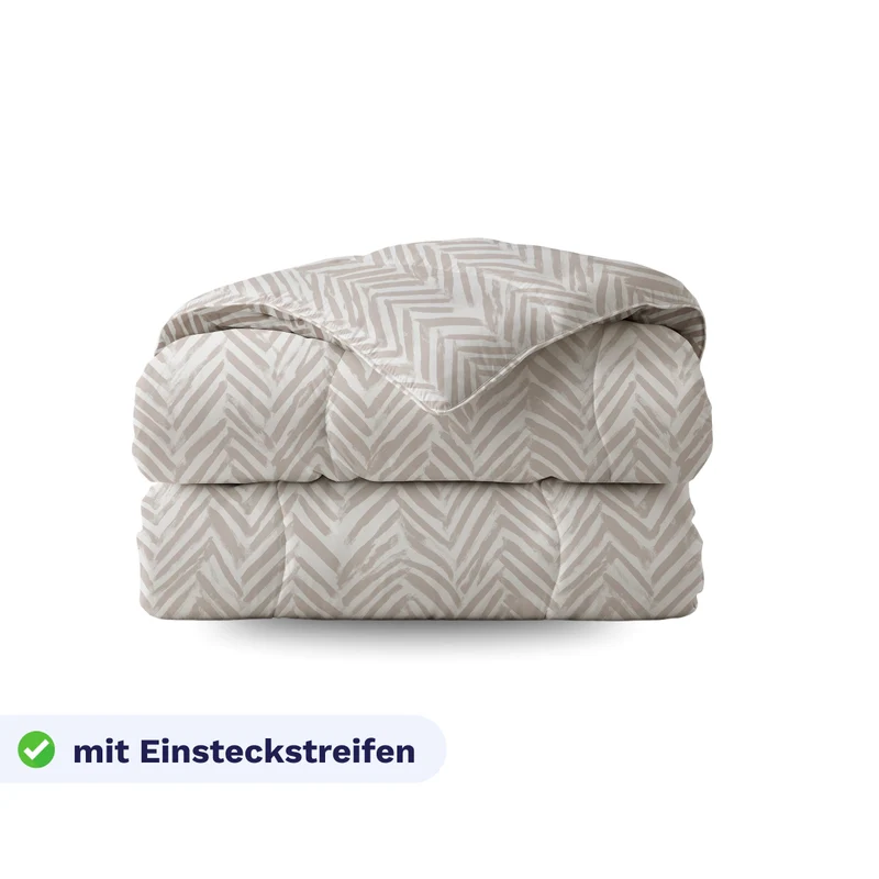 Zelesta Pure Design Baumwolle Bettdecke - Ethnic Cream