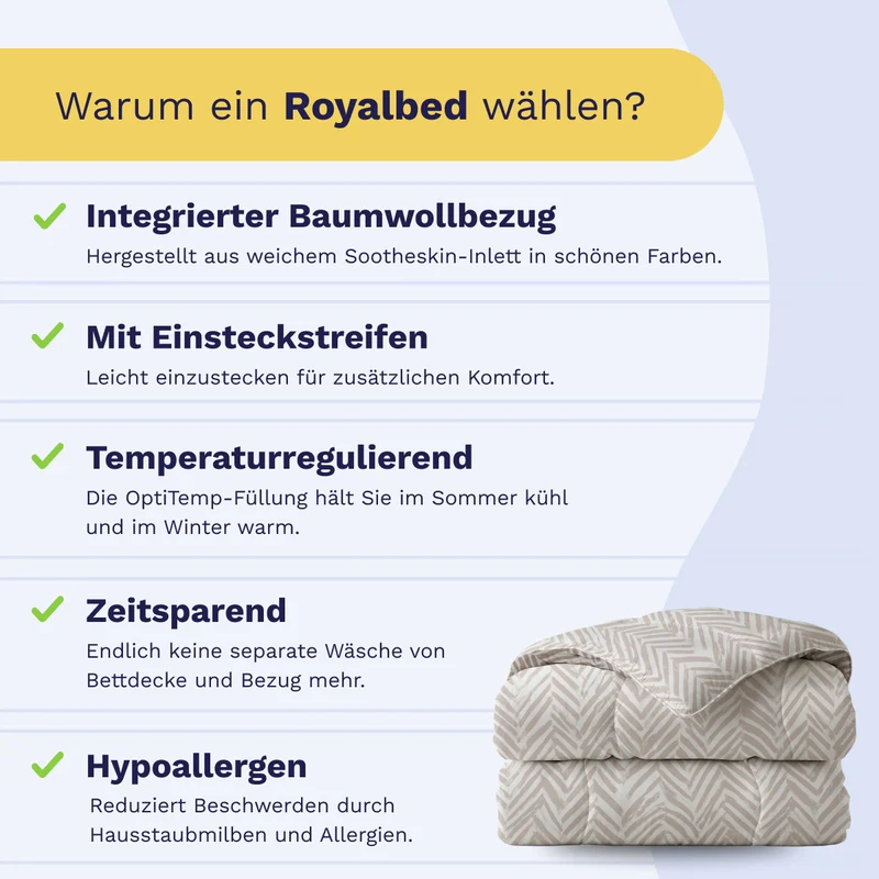 Zelesta Pure Design Baumwolle Bettdecke - Ethnic Cream