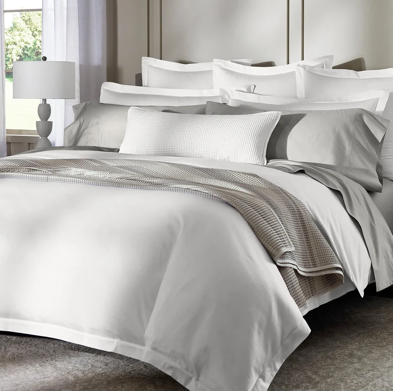Waffle Pillow Cover - White