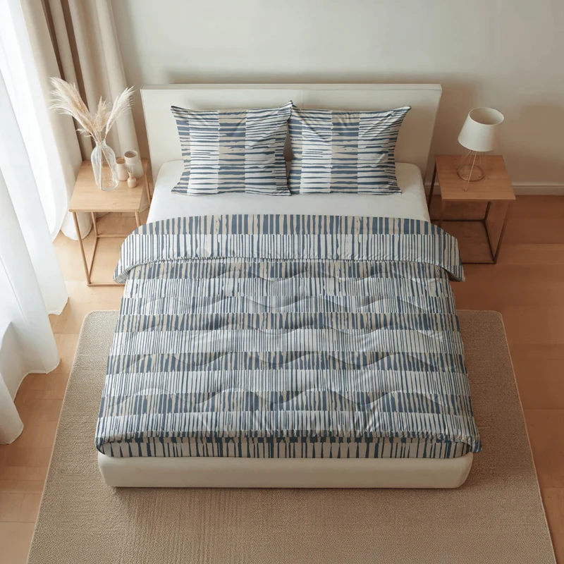 Zelesta Pure Design Baumwolle Bettdecke - Checkerboard