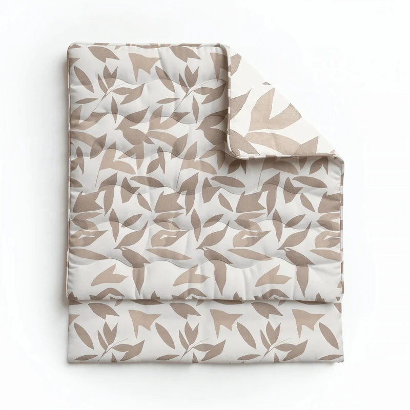 Zelesta Pure Design Baumwolle Bettdecke - Beige Autumn