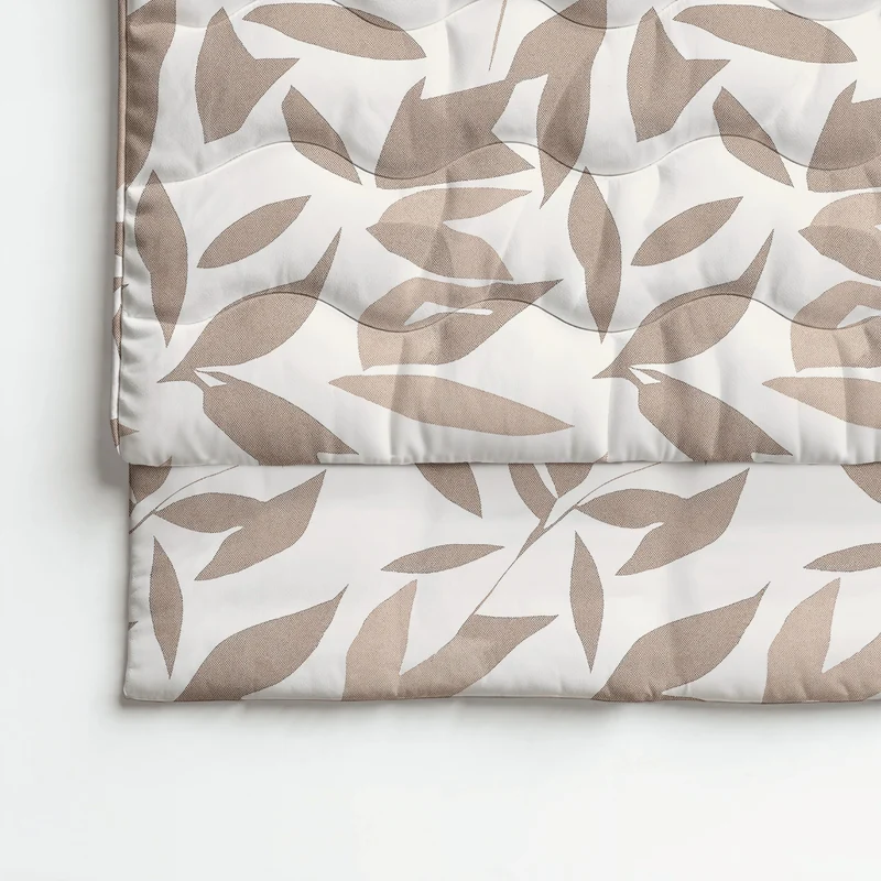 Zelesta Pure Design Baumwolle Bettdecke - Beige Autumn
