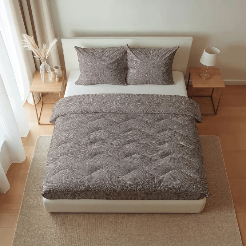 Zelesta Pure Design Baumwolle Bettdecke - Brown Animal