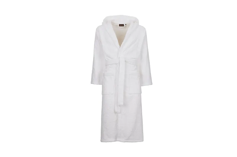 Accappatoio con Cappuccio in Spugna Overlogo Trussardi Moderno