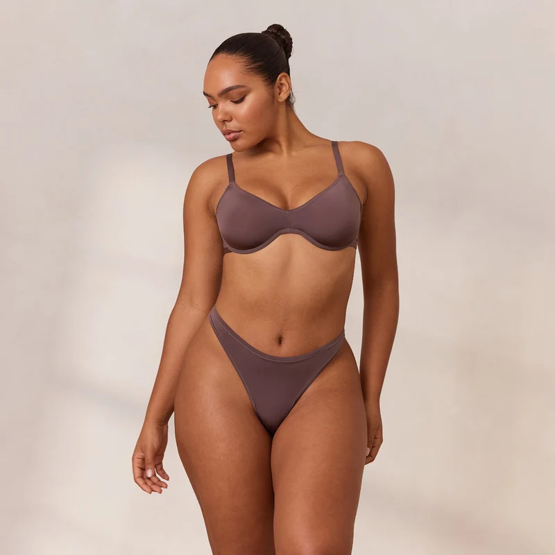 Barely There Plunge BH - Paarsbruin