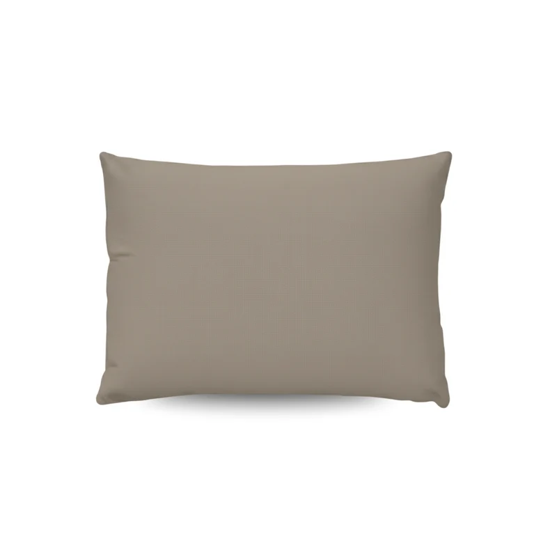 Zelesta Comfort Uni Kissenbezug Set von 2 – Naturtaupe
