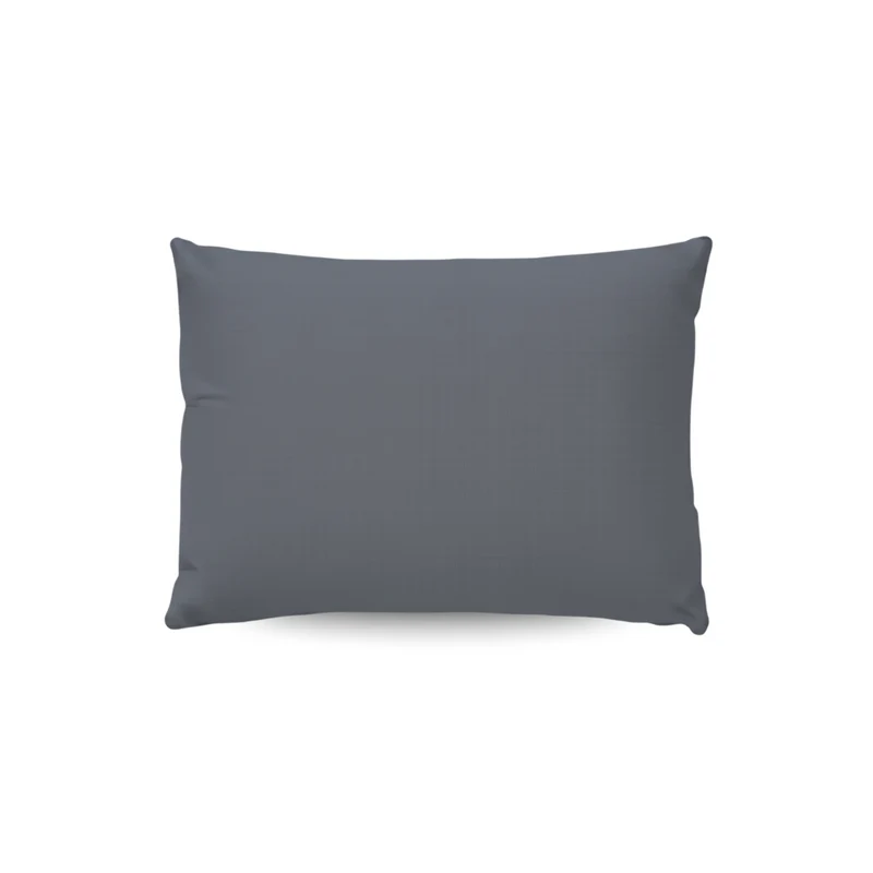 Zelesta Comfort Uni Kissenbezug Set von 2 – Steingrau