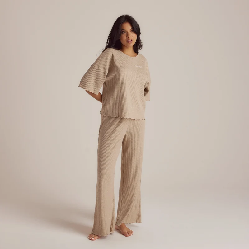 Soft Waffle Pyjama Top - Nerts