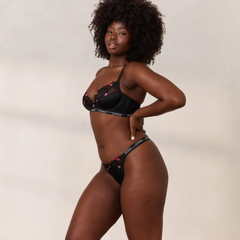 Zalia Plunge BH - Zwart