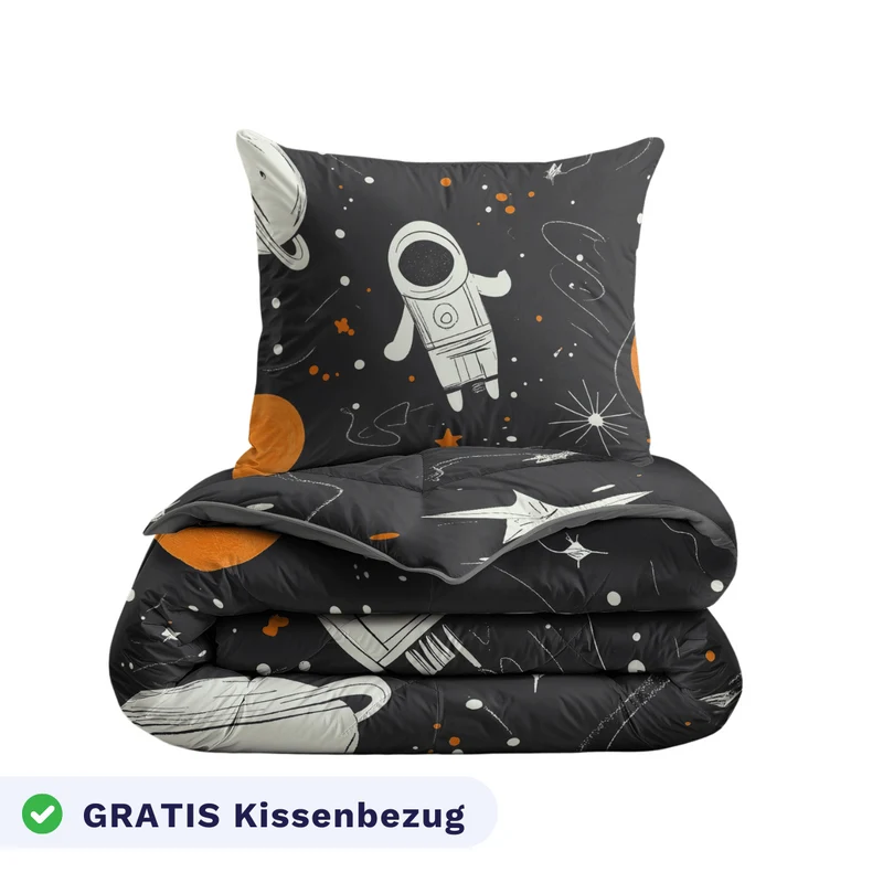 Zelesta Pure Kids Baumwolle Bettdecke - Space Man