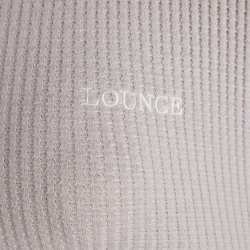 Soft Waffle Pyjama Top - Frost