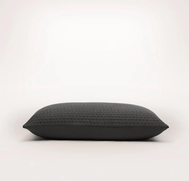 Signature Textured Stitch Quilted Sham - Night