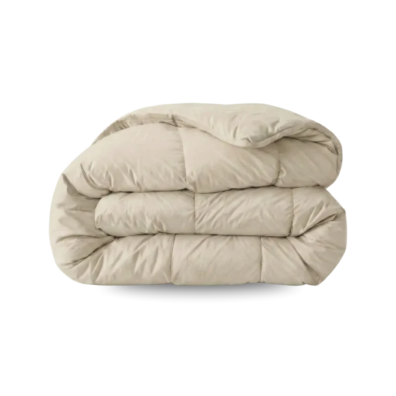 Zelesta Pure Uni Baumwolle Bettdecke - Desert Sand