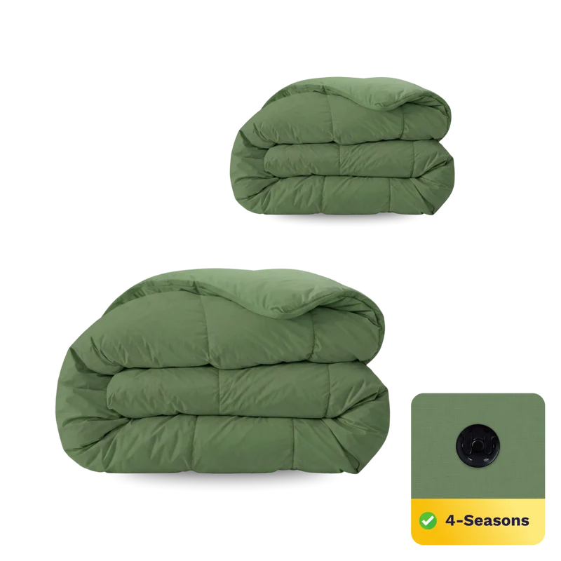 Zelesta Wonderbed 4-Jahreszeiten Double - Timeless Green