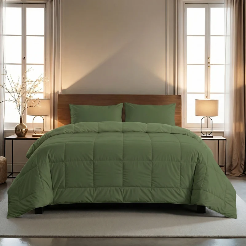 Zelesta Comfort Uni Bettdecke – Salbeigrün