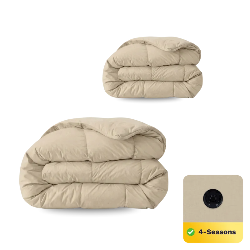 Zelesta Wonderbed 4-Jahreszeiten Double - Warm Sand