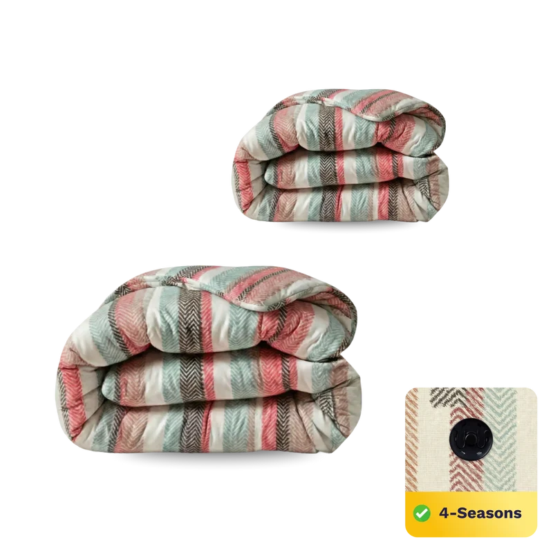 Zelesta Wonderbed 4-Jahreszeiten Double - Vintage Vibe