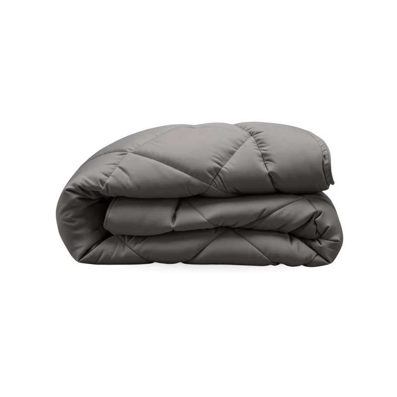 Zelesta Comfort Uni Diamond Bettdecke – Braun-Grau