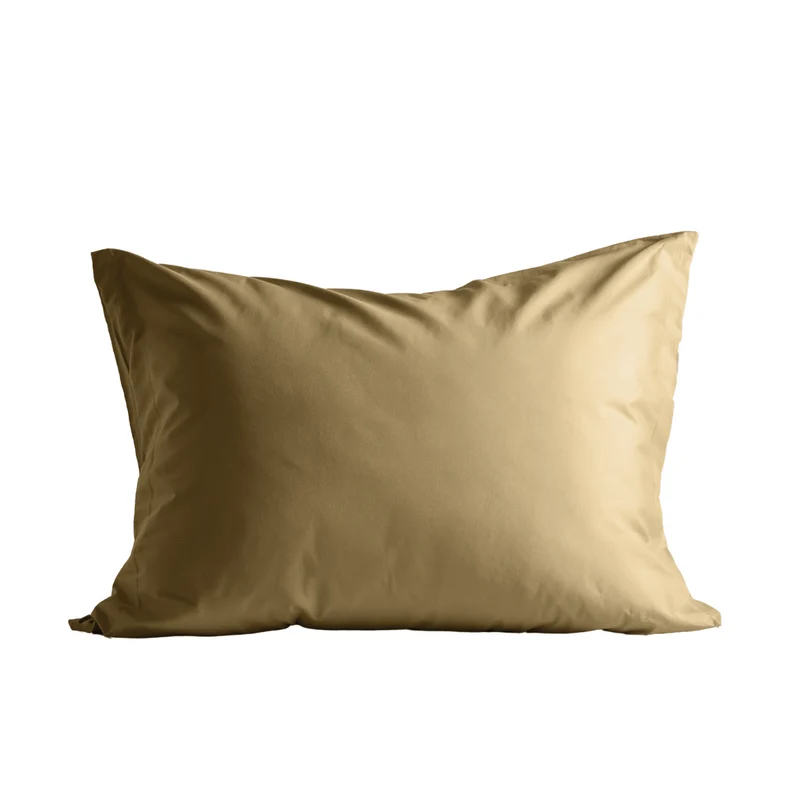 Zelesta Satinbed Baumwolle Kissenbezüge Set von 2 - Original Oker