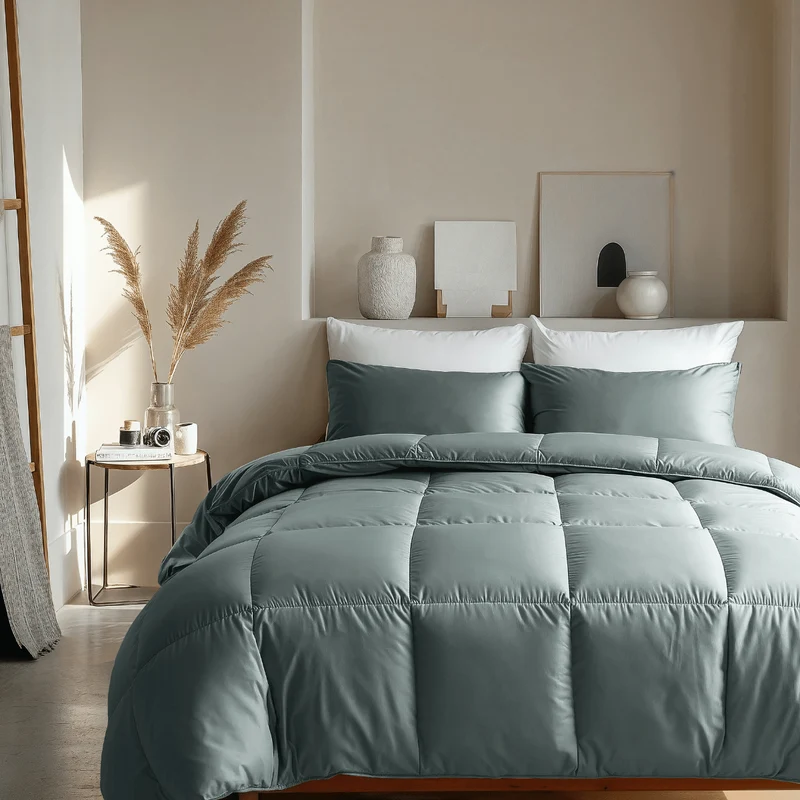 Zelesta Satinbed Baumwolle - Grateful Green