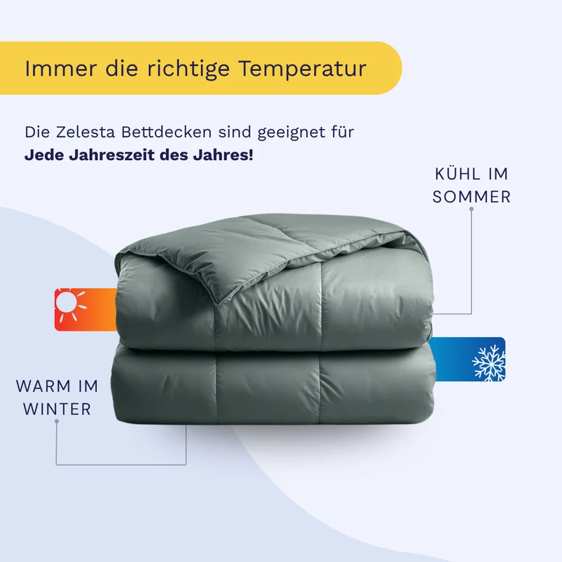 Zelesta Satinbed Baumwolle - Grateful Green