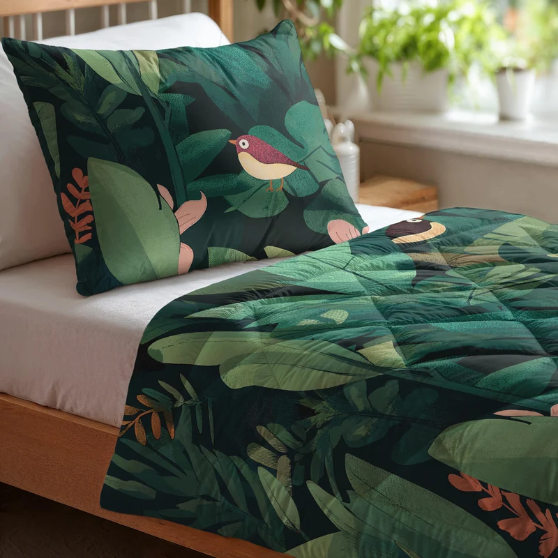 Zelesta Pure Kids Baumwolle Bettdecke - Jungle Journey