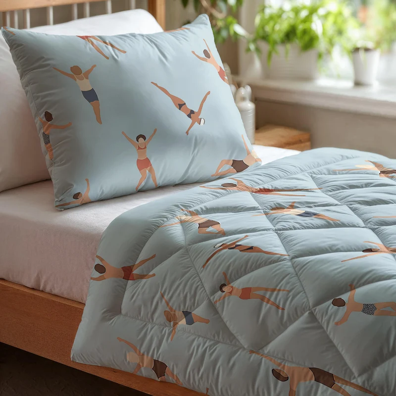 Zelesta Pure Kids Baumwolle Bettdecke - Swimmers