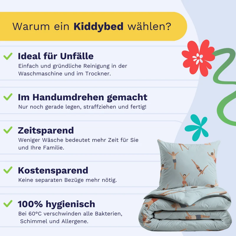 Zelesta Pure Kids Baumwolle Bettdecke - Swimmers