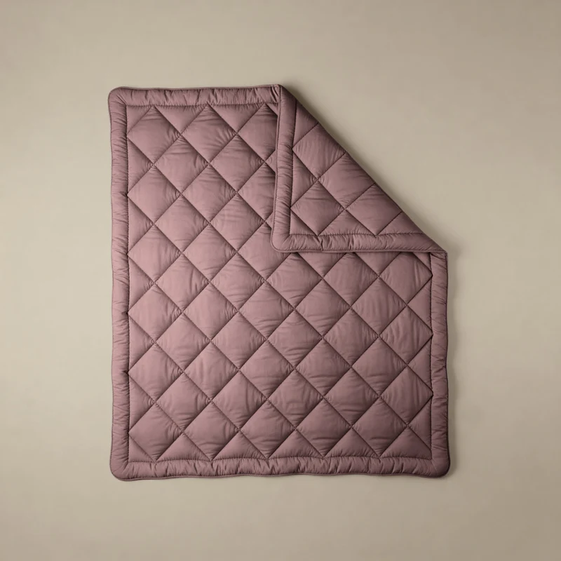 Zelesta Comfort Uni Diamond Bettdecke – Bordeaux
