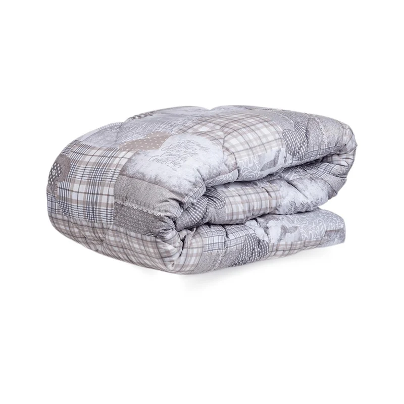Zelesta Comfort Design Bettdecke - Patchwork Herzen