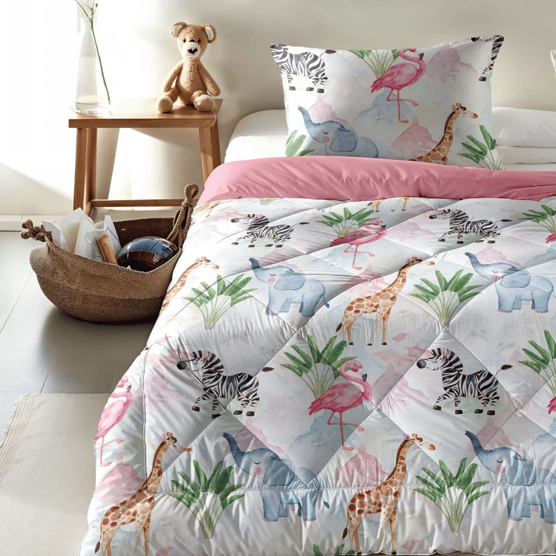 Zelesta Comfort Kids Bettdecke - Colourful Animals