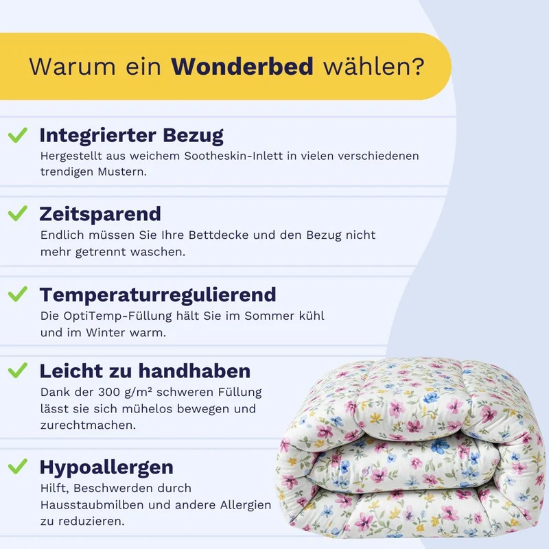 Zelesta Comfort Design Bettdecke - Spring Blossom