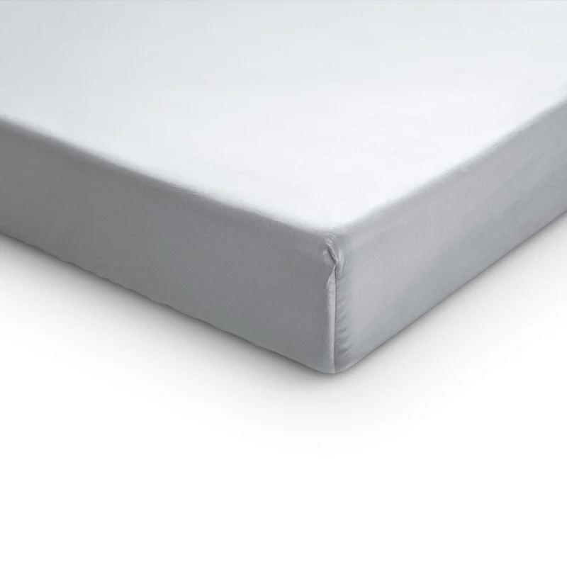 Primaviera Deluxe Topper Satin Deluxe Spannbettuch - Weiss