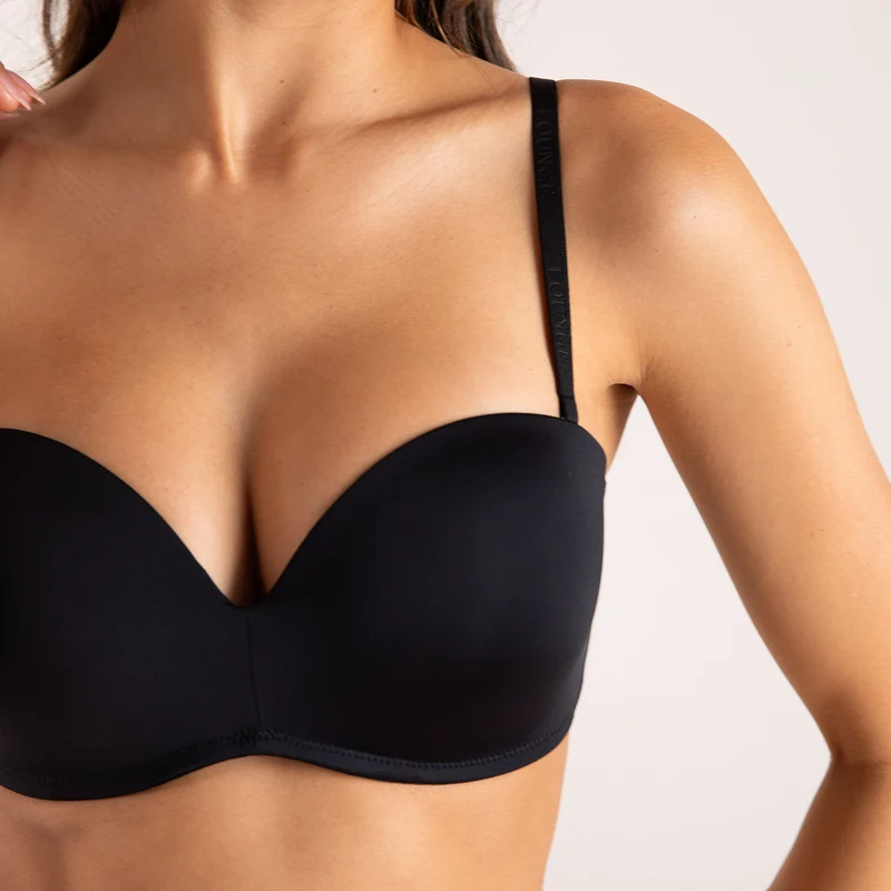 Strapless T-Shirt BH - Zwart