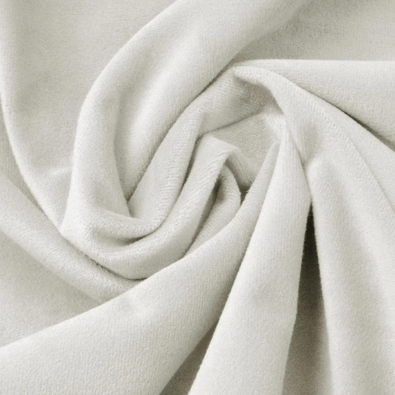 Samt-Spannbettlaken Creme